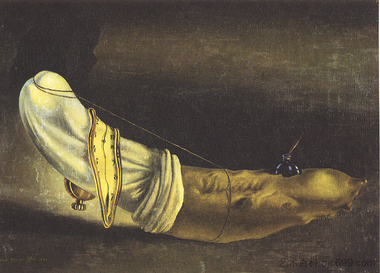拟人面包 Anthropomorphic Bread (1932),萨尔瓦多·达利