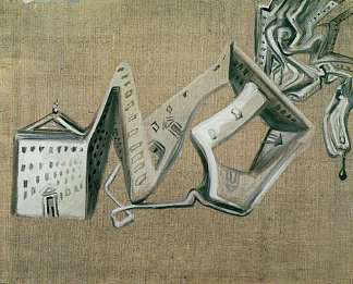 埃斯科里亚尔的建筑变形 Architectural Contortion of El Escorial (1982)，萨尔瓦多·达利