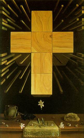 算术交叉 Arithmosophic Cross (1952)，萨尔瓦多·达利