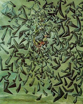 扬升派圣塞西莉亚 Ascensionist Saint Cecilia (1955)，萨尔瓦多·达利