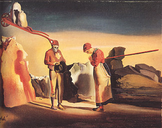 暮光之城的返祖 Atavism at Twilight (1934)，萨尔瓦多·达利