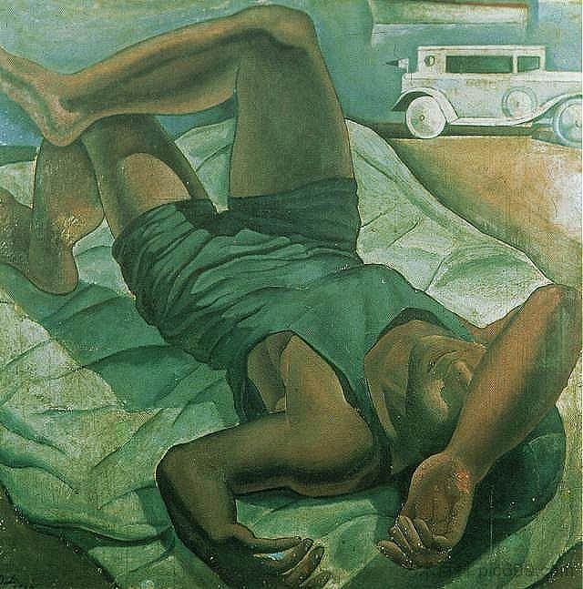 沐浴者 Bather (1924),萨尔瓦多·达利
