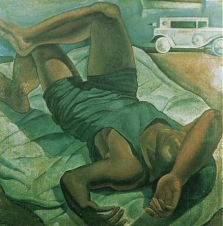 沐浴者 Bather (1924)，萨尔瓦多·达利