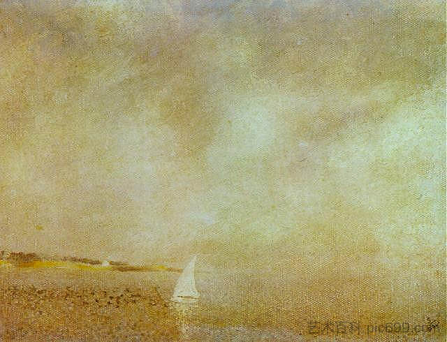 卡达克斯湾 Bay of Cadaques (1925)，萨尔瓦多·达利