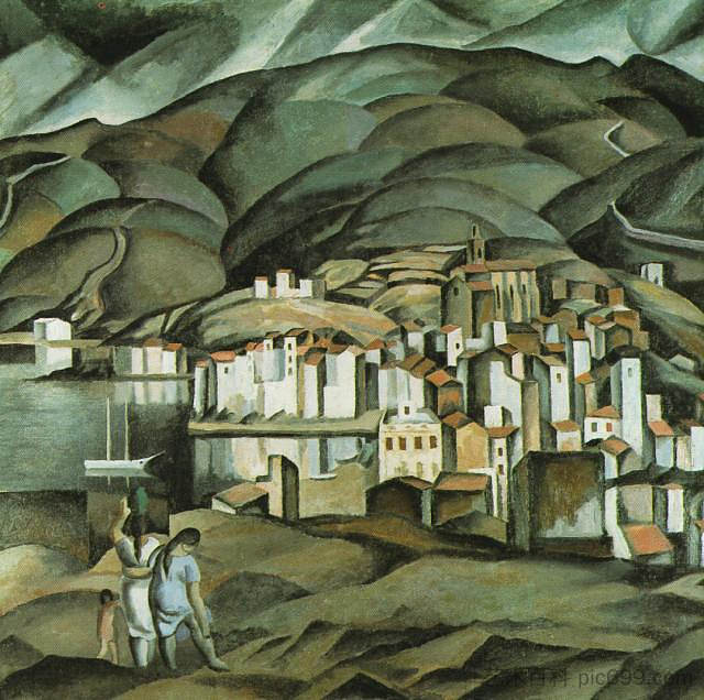 地籍 Cadaques (1923)，萨尔瓦多·达利