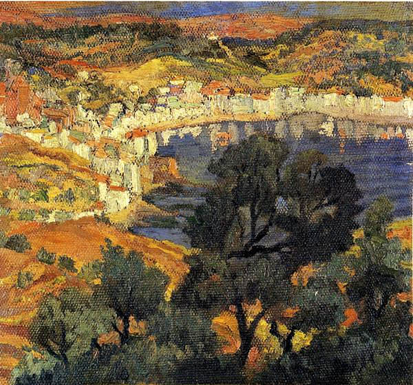 地籍 Cadaques (c.1922)，萨尔瓦多·达利