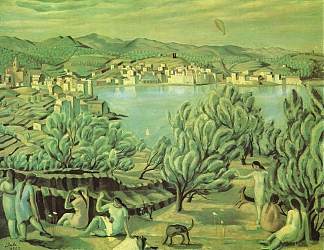 地籍 Cadaques (1923)，萨尔瓦多·达利