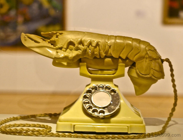 龙虾电话 Lobster Telephone (1938)，萨尔瓦多·达利