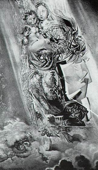宇宙麦当娜 Cosmic Madonna (1958)，萨尔瓦多·达利