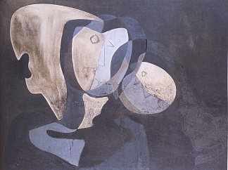 立体主义人物 Cubist Figure (1926)，萨尔瓦多·达利