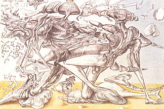 大理战斗 Dali Combat (1955)，萨尔瓦多·达利