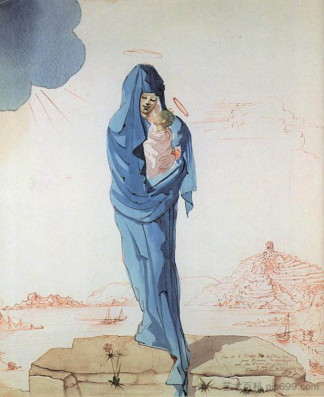 圣母节 Day of the Virgin (1947),萨尔瓦多·达利
