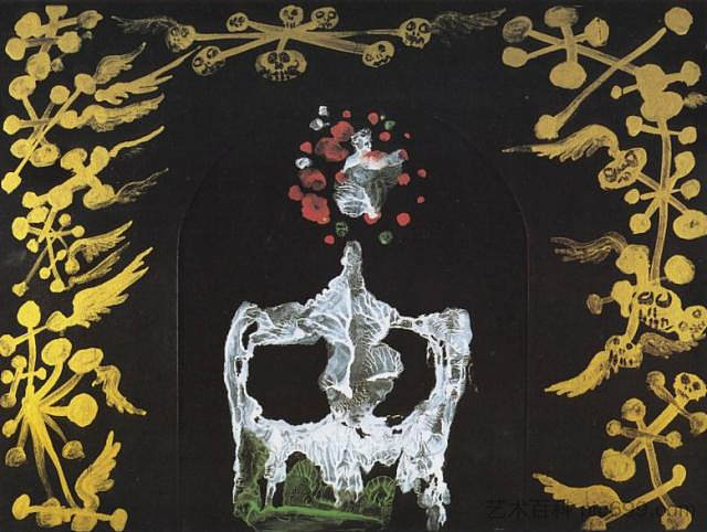 十足癖 Decalcomania (1936)，萨尔瓦多·达利