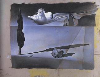 电影《魔咒》设计 （1） Design for the Film ‘Spellbound’ (1) (1945)，萨尔瓦多·达利