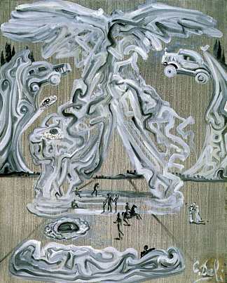 高迪的双重胜利 Double Victory of Gaudi (1982)，萨尔瓦多·达利