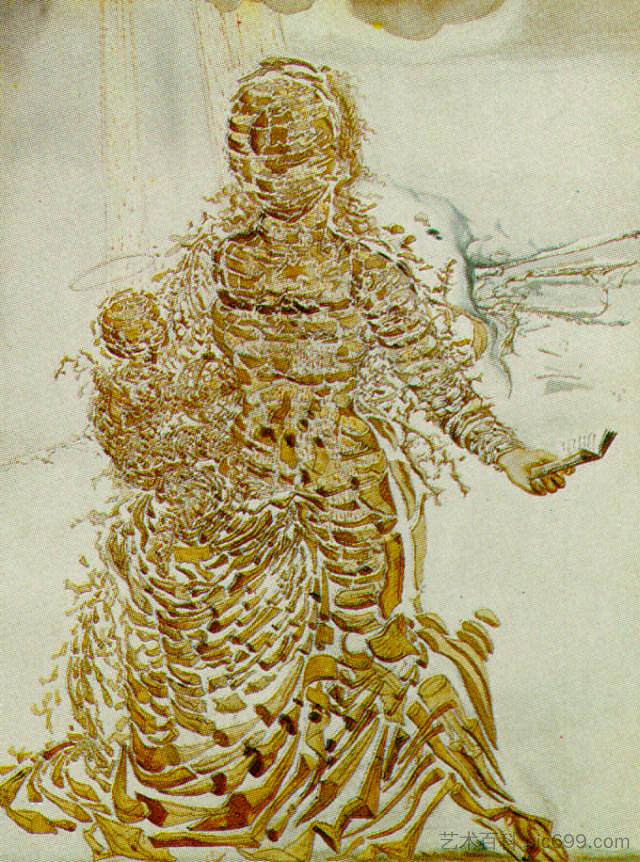 爆炸麦当娜 Explosive Madonna (1951),萨尔瓦多·达利