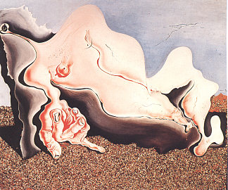 女性沐浴者 Female Bather (1928)，萨尔瓦多·达利