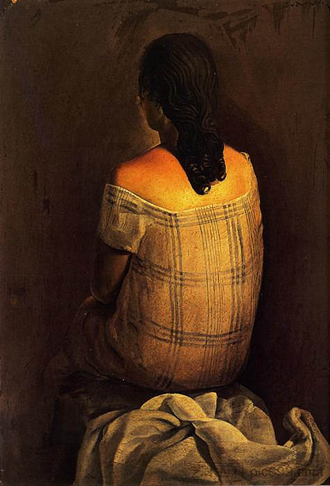 背影图 Figure from the Back (1925),萨尔瓦多·达利