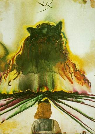 《天堂之梦》 Gala’s Dream (Dream of Paradise) (c.1972)，萨尔瓦多·达利