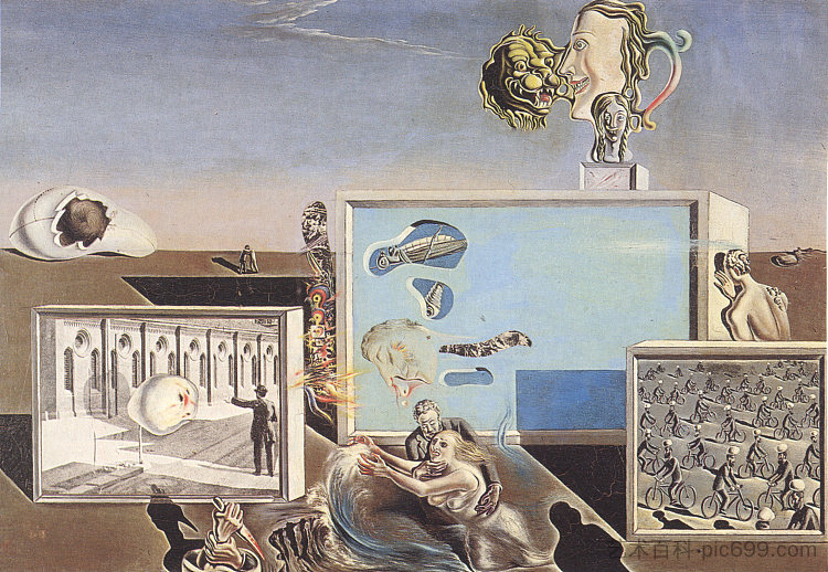 被照亮的快乐 Illumined Pleasures (1929),萨尔瓦多·达利