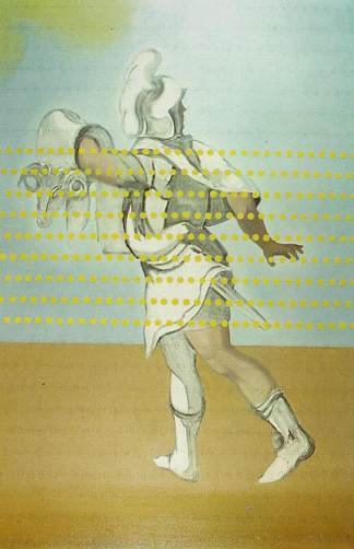 伊阿宋背着金羊毛(未完成) Jason Carrying the Golden Fleece (unfinished) (c.1981)，萨尔瓦多·达利