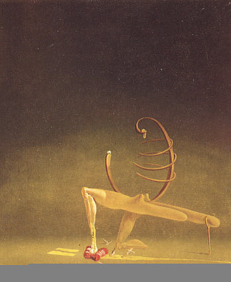 爪哇人体模特 Javanese Mannequin (1934)，萨尔瓦多·达利