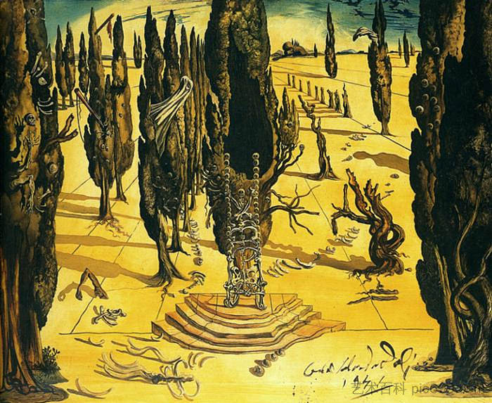 迷宫二 Labyrinth II (1941),萨尔瓦多·达利
