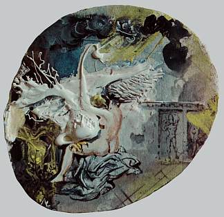 莉达的天鹅（丽达和天鹅） Leda’s Swan (Leda and the Swan) (1961)，萨尔瓦多·达利