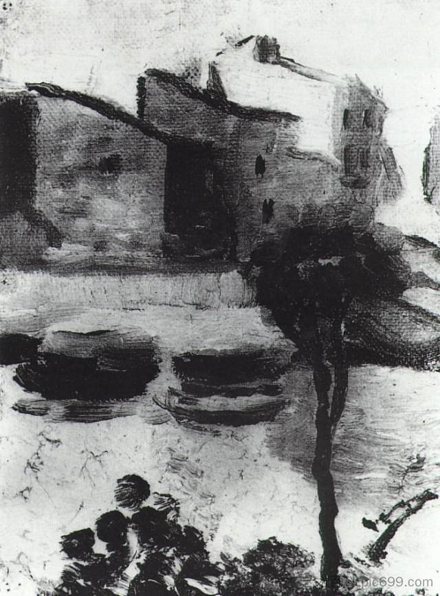 兰海滩，卡达克斯 Llane Beach, Cadaques (1919)，萨尔瓦多·达利