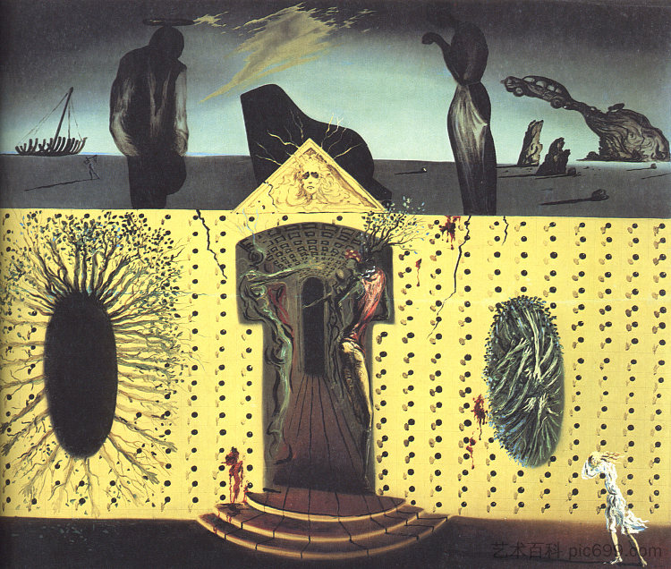 疯狂的特里斯坦 Mad Tristan (c.1939),萨尔瓦多·达利