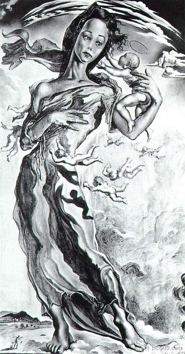 圣母玛利亚 Madonna (1943),萨尔瓦多·达利