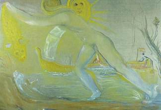 美狄亚或伊阿宋占有金羊毛 Medea or Jason Taking Possession of the Golden Fleece (1981)，萨尔瓦多·达利