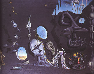 忧郁原子 Melancholy Atomic (1945)，萨尔瓦多·达利