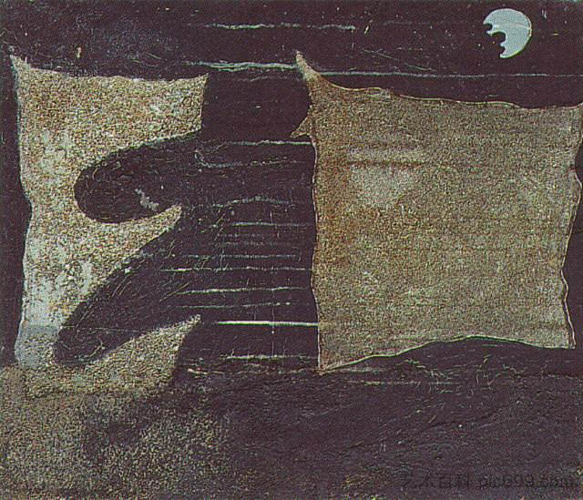 月光 Moonlight (c.1928)，萨尔瓦多·达利