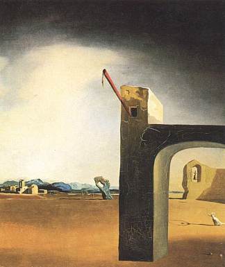 形态回声’ Morphological Echo’ (c.1936)，萨尔瓦多·达利