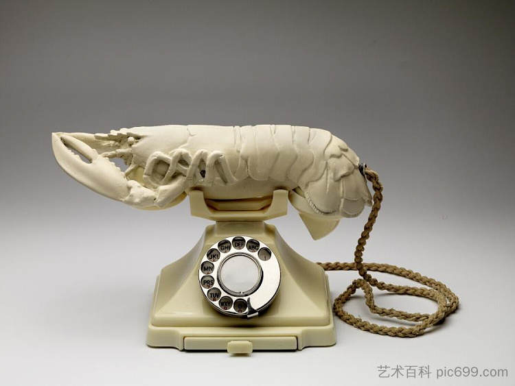 白色壮阳电话 White Aphrodisiac Telephone (1936),萨尔瓦多·达利