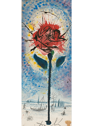 神秘的玫瑰 Mystic Rose (1959)，萨尔瓦多·达利