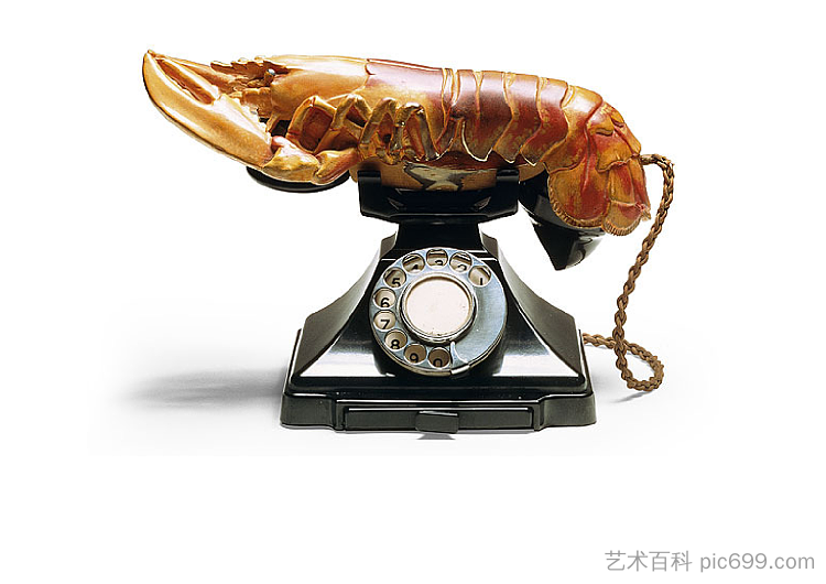 龙虾电话(壮阳电话) Lobster telephone (Aphrodisiac telephone) (1936),萨尔瓦多·达利