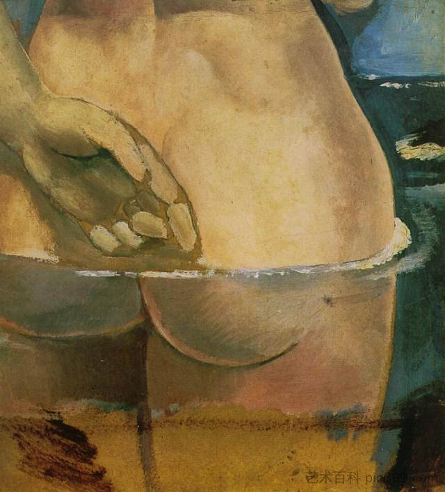 水中裸体 Nude in the Water (1925)，萨尔瓦多·达利
