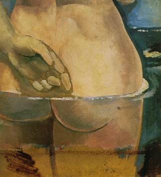 水中裸体 Nude in the Water (1925)，萨尔瓦多·达利