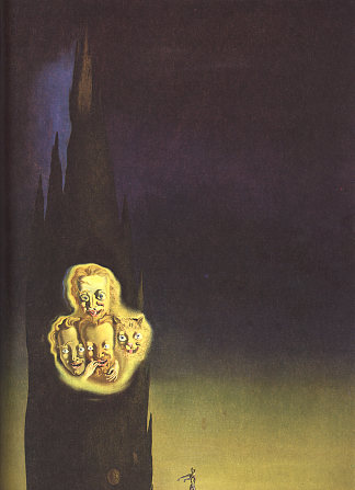 拉波特的磷蝶 Phosphene of Laporte (1932)，萨尔瓦多·达利