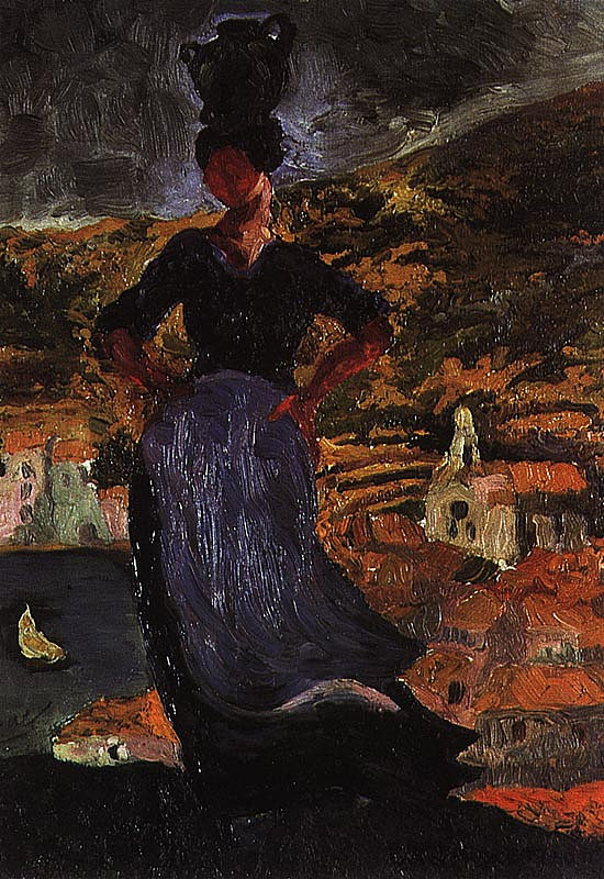 霍顿西亚的肖像 Portrait of Hortensia (1918),萨尔瓦多·达利