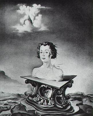 乔治·泰特二世夫人的肖像 Portrait of Mrs. George Tait, II (1941)，萨尔瓦多·达利