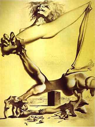 内战的预感 Premonition of Civil War (1936)，萨尔瓦多·达利
