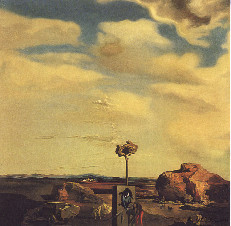 秋之谜 Puzzle of Autumn (1935),萨尔瓦多·达利