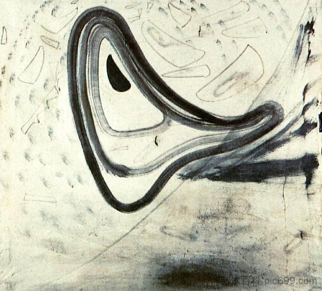 犀牛丝虫人物 Rhinocerotic Figures (1955),萨尔瓦多·达利