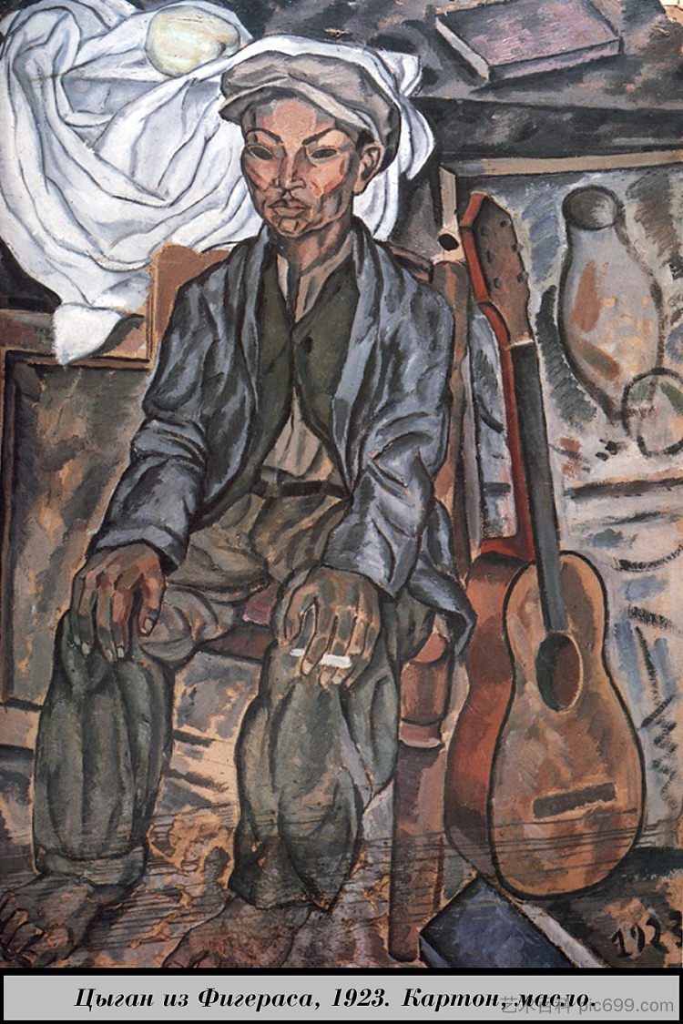 来自菲格雷斯的罗马 Roma from Figueres (1923),萨尔瓦多·达利