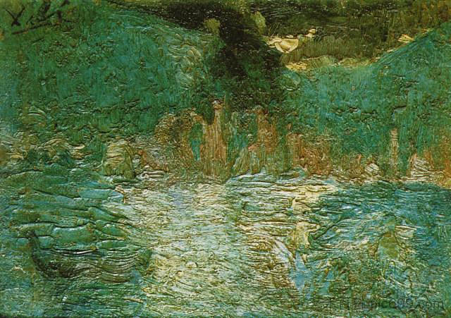 海景 Sea View (1918 - 1919)，萨尔瓦多·达利