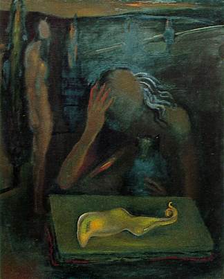 无题(看伟大的手淫者) Untitled (Looking at The Great Masturbator) (1981)，萨尔瓦多·达利