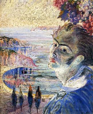 自画像 Self Portrait (c.1921)，萨尔瓦多·达利